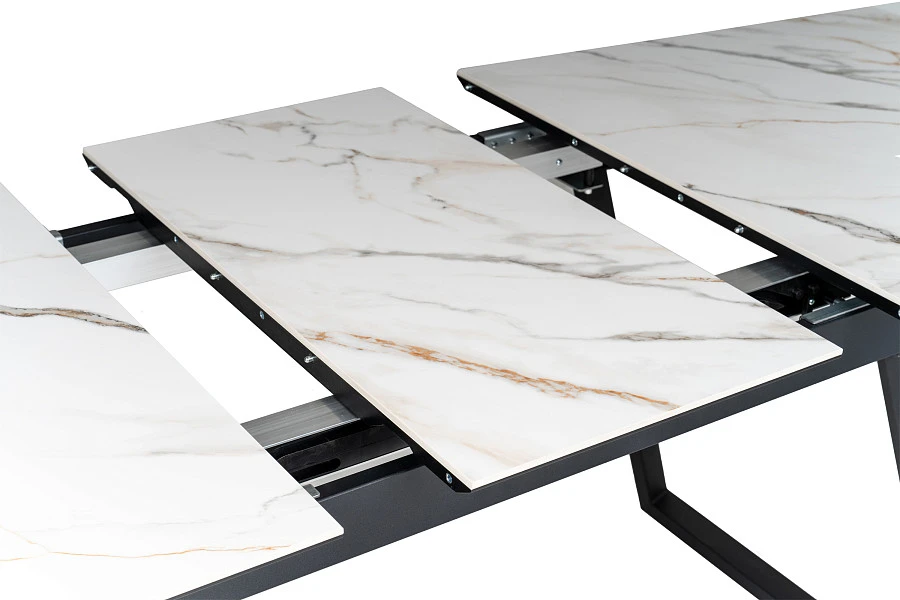 Стол Диего раздвиж. 120-150 Керамогранит Светлый Мрамор - фото 5