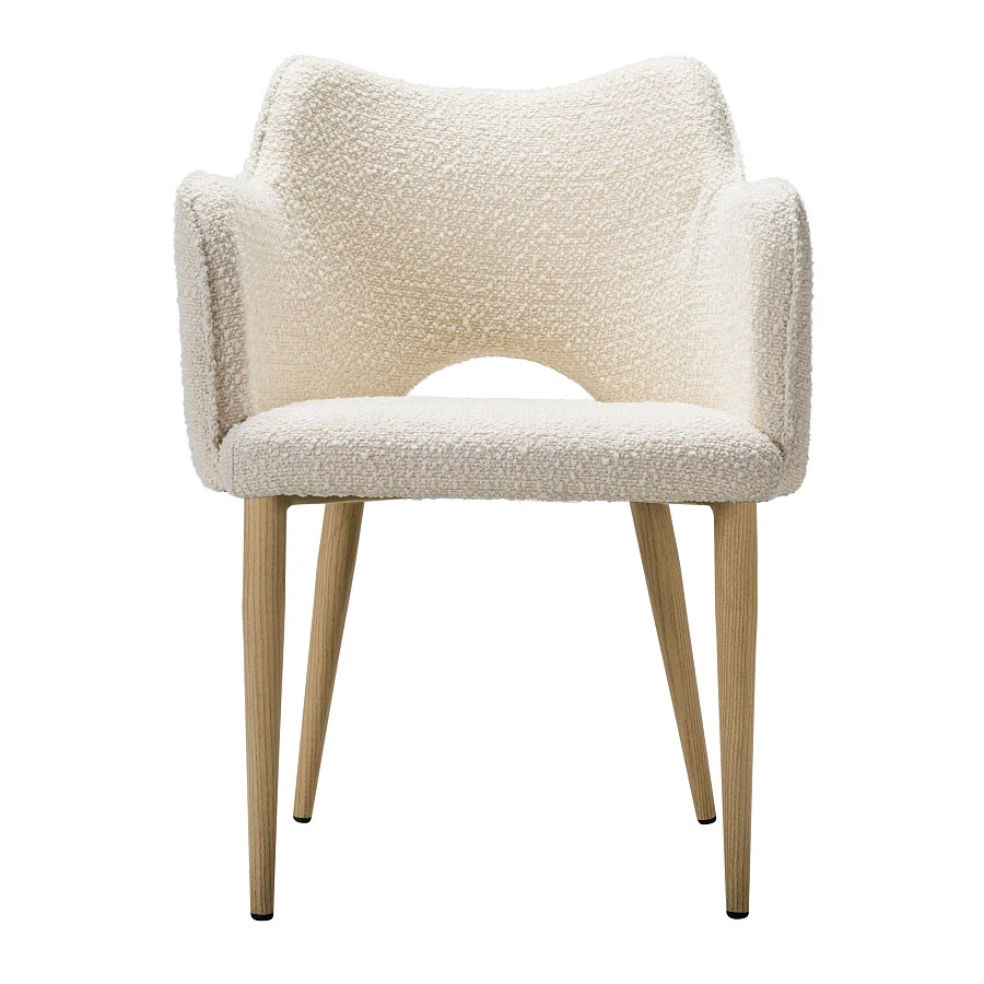 Стул Ralf Vent бежевый/нат.дуб - фото 2