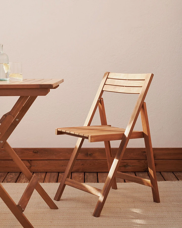 Sadirar  Складной садовый стул из массива акации - фото 3