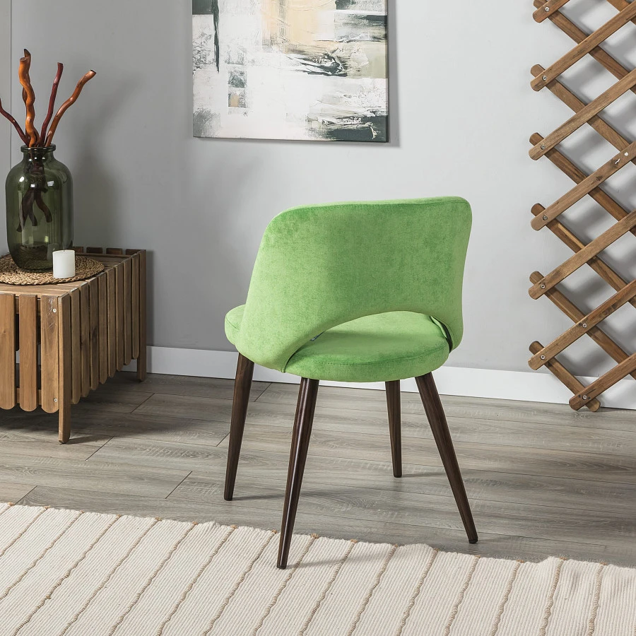 Кресло Lars Green/т.орех - фото 14