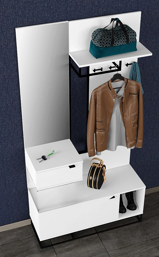 Надставка с ящиком City белый - фото 11