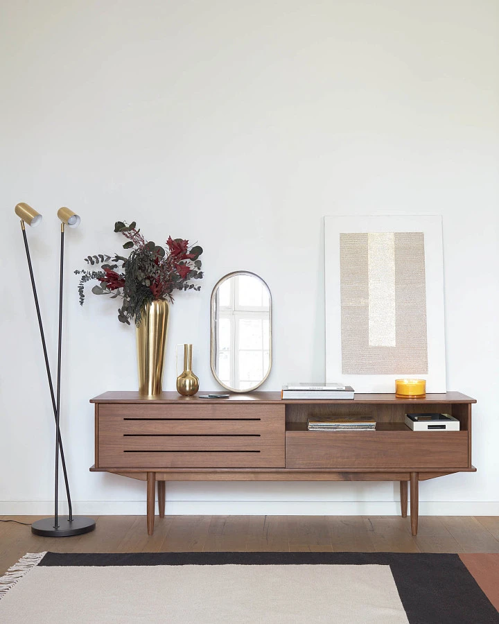 Зеркало настенное Tiare металлическое 31 x 61,5 см - фото 4