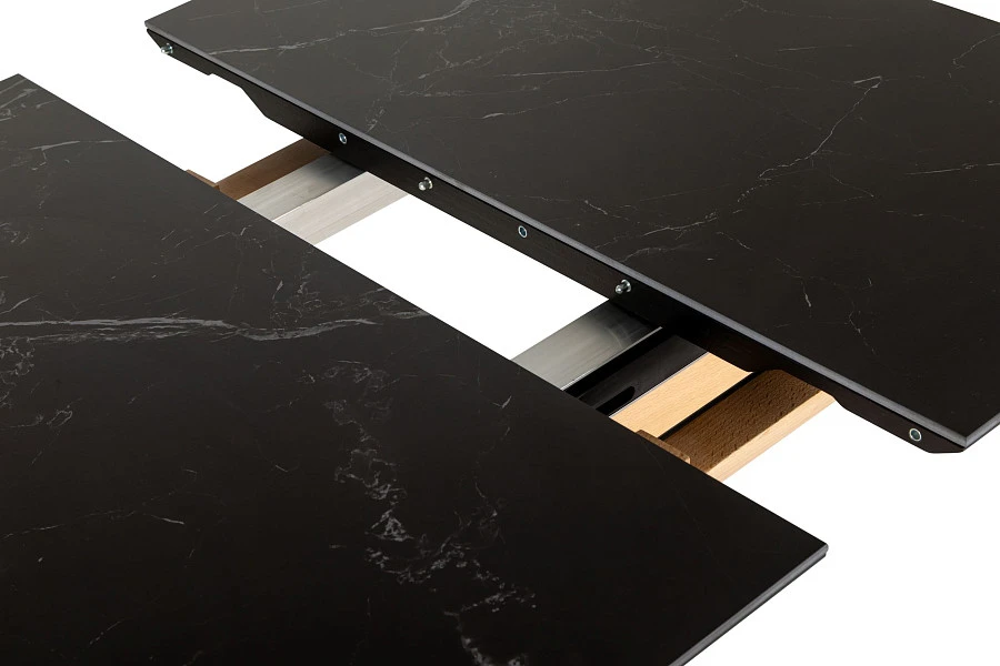 Стол раздвиж. Нарвик Ceramic 120-150 Automatic Natur/Dark marble - фото 5