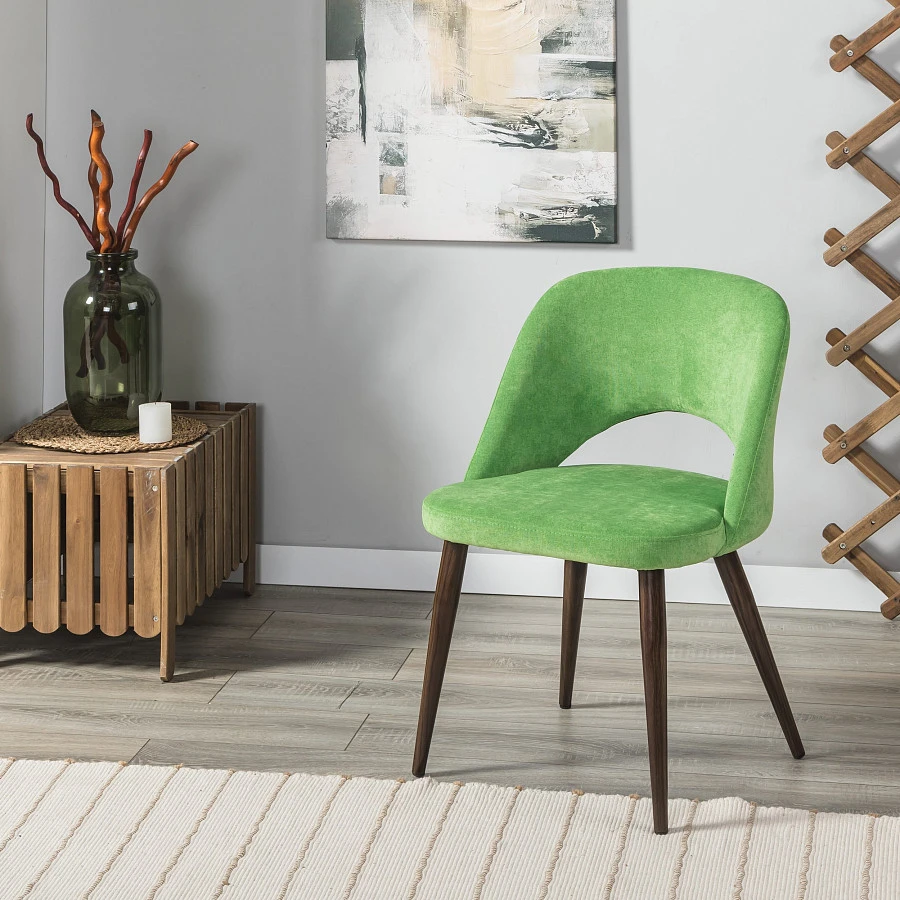 Кресло Lars Green/т.орех - фото 8