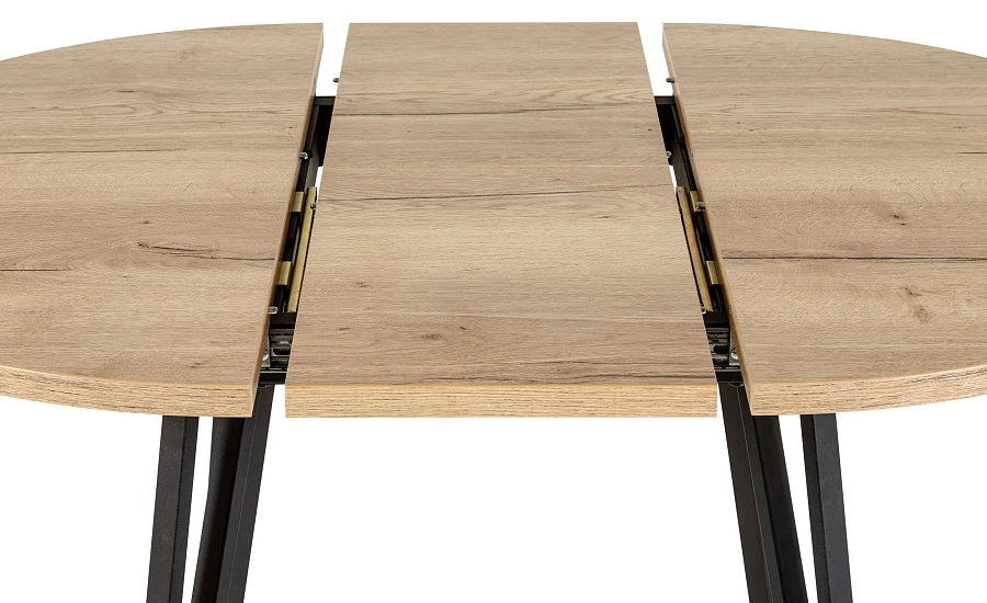 Стол Диего Prime раздвиж. D90+30 Галифакс Натур/Бабочка - фото 11