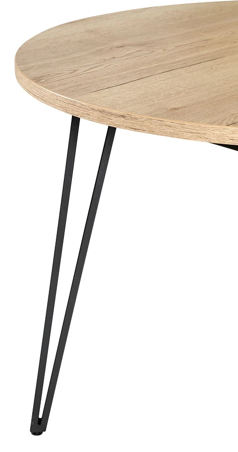 Стол Диего Prime раздвиж. D90+30 Галифакс Натур/Бабочка - фото 12