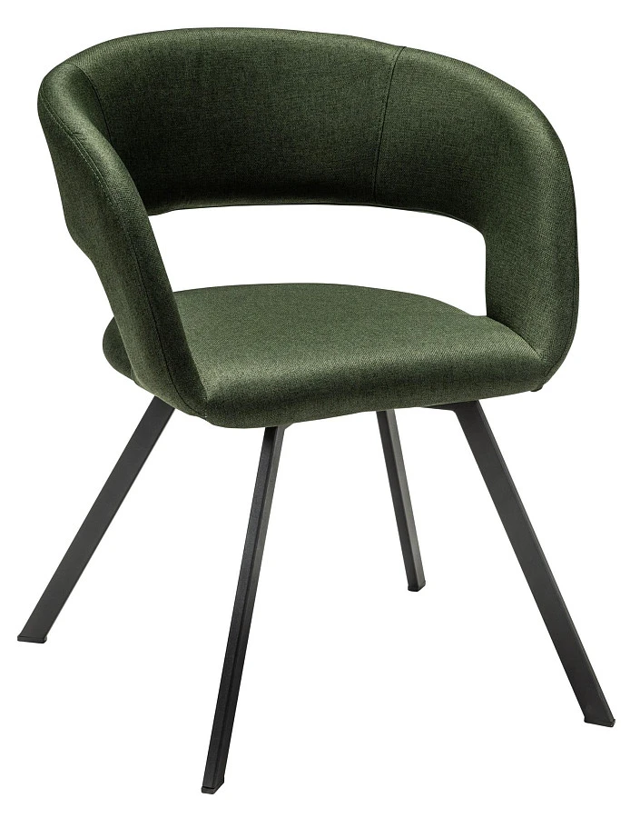 Кресло Hugs тёмно-зеленый/Арки