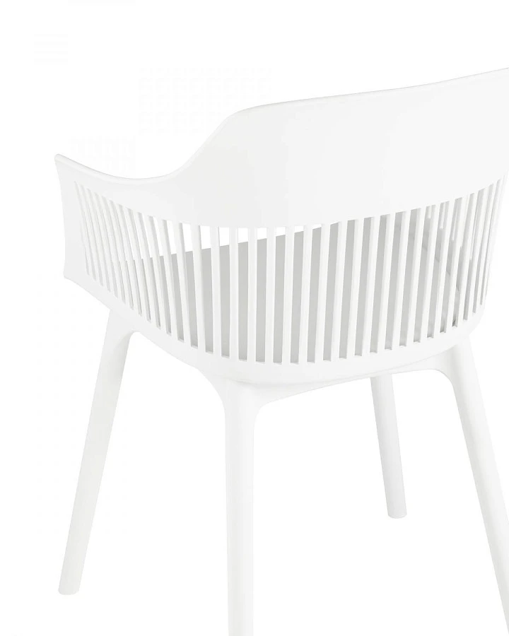 Стул Crocus с подушкой белый - фото 7