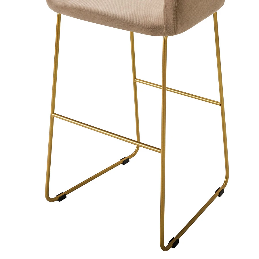 Кресло Бар. Oscar Diag beige/Линк золото - фото 5
