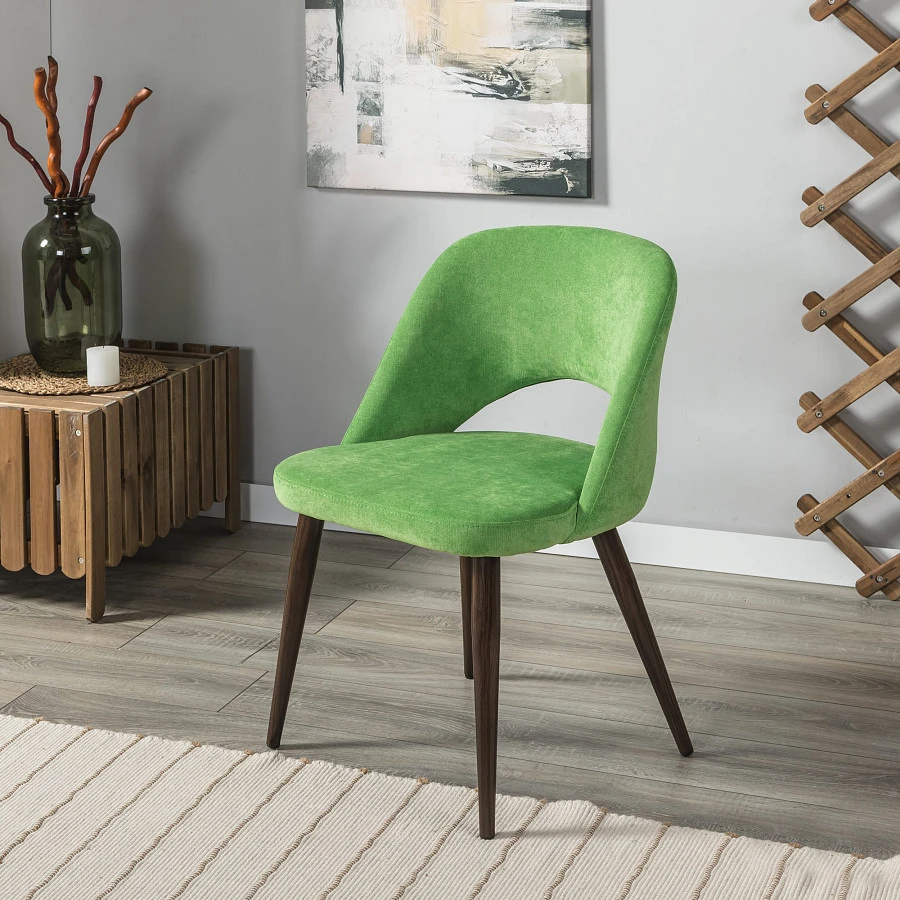 Кресло Lars Green/т.орех - фото 10