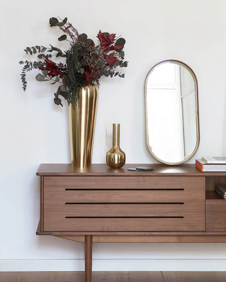 Зеркало настенное Tiare металлическое 31 x 61,5 см - фото 2