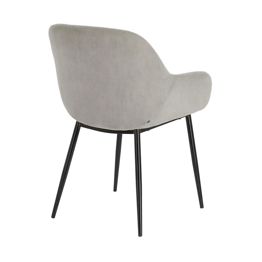 Стул Konna светло-серый вельвет - фото 8