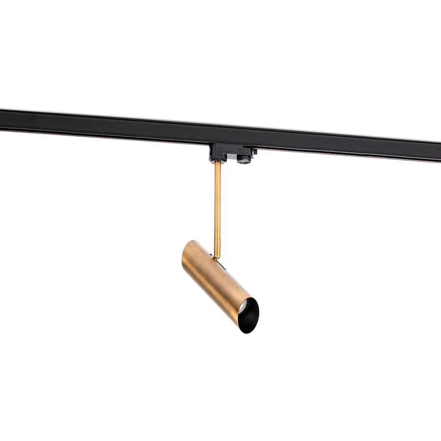 Трековый светильник Link бронзовый - фото 2