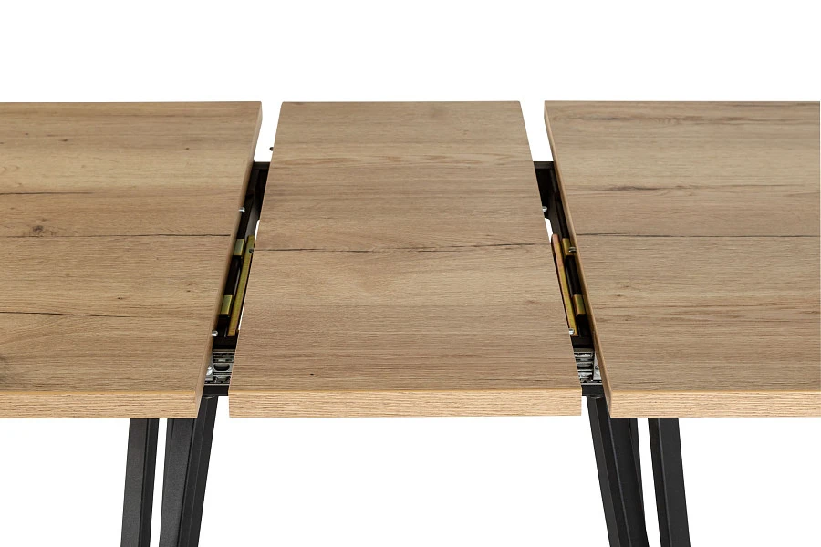 Стол Диего Prime раздвиж. 90*90+30 Галифакс Натур/Бабочка - фото 13