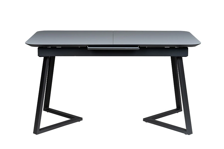 Стол Роналдо 140-180 Automatic Dark matte glass - фото 2