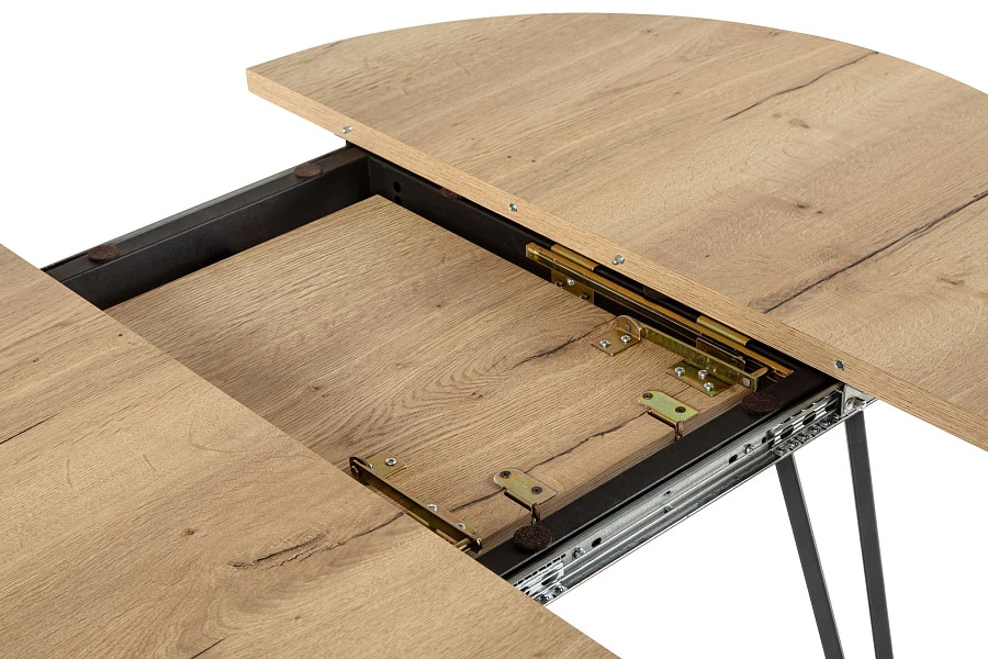 Стол Диего Prime раздвиж. D90+30 Галифакс Натур/Бабочка - фото 15