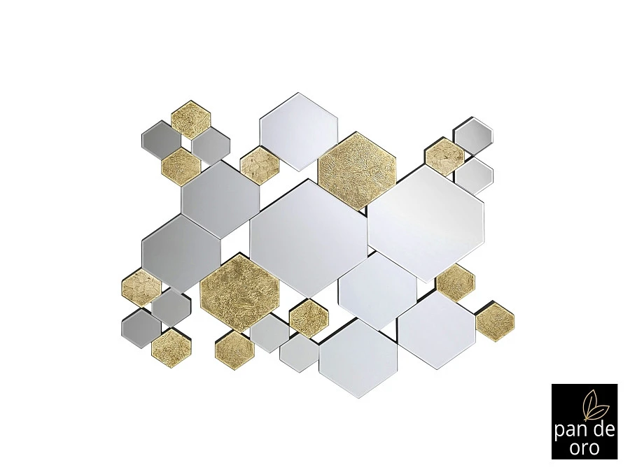 Зеркало Nadia золотое - фото 9