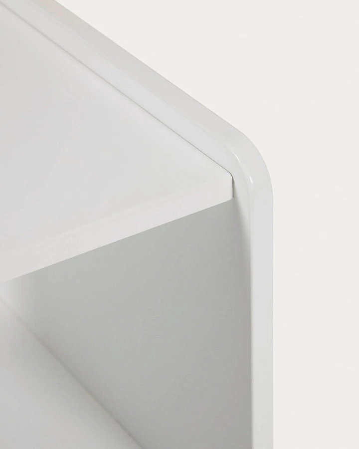 Тумба Nunila из МДФ белого цвета 78 см - фото 7