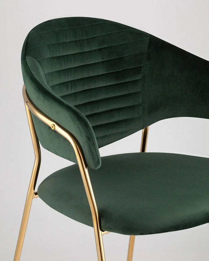 Стул Эвита зеленый - фото 8