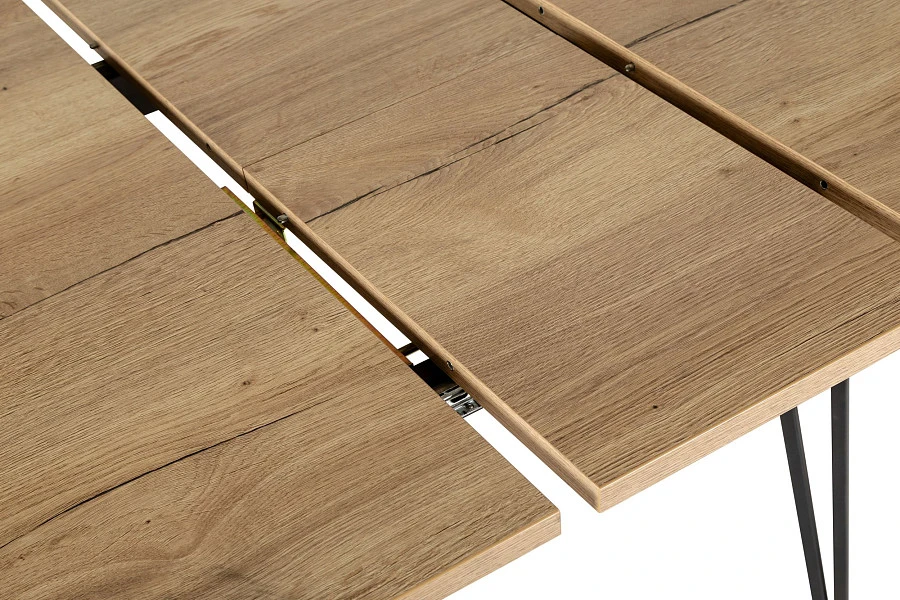 Стол Диего Prime раздвиж. 90*90+30 Галифакс Натур/Бабочка - фото 15