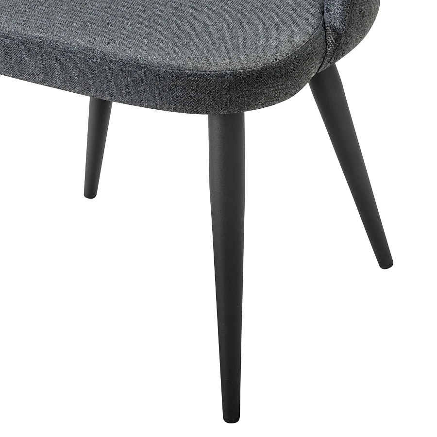 Стул Lars тёмно-серый/черный - фото 7