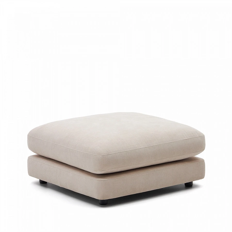 Пуф Gala бежевый 90 x 90 см