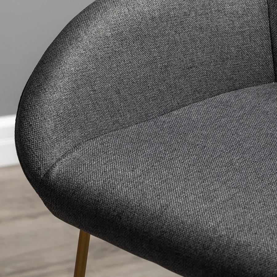 Кресло Бар. Kent тёмно-серый/Линк золото - фото 14