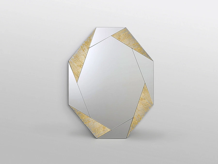 Зеркало Laverna золотое - фото 5