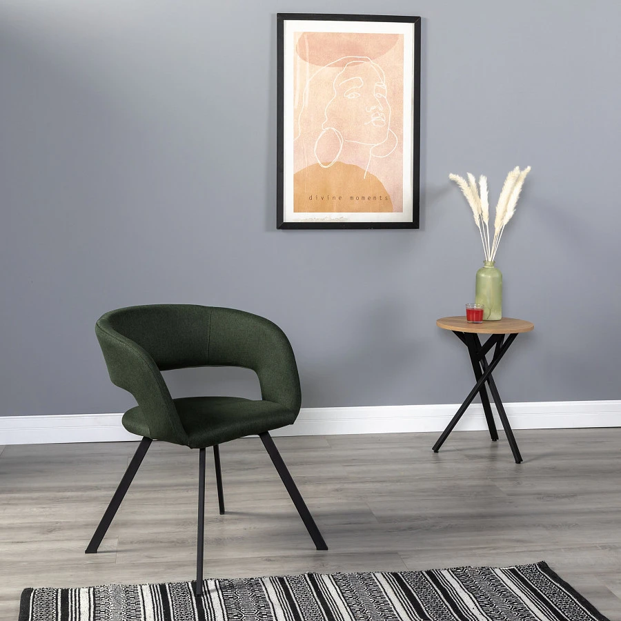 Кресло Hugs тёмно-зеленый/Арки - фото 7