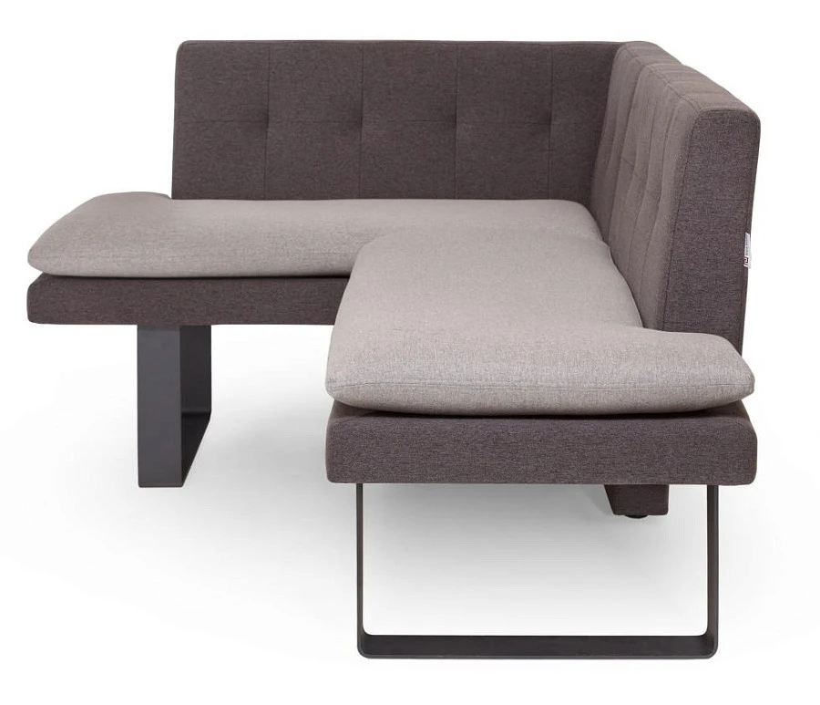 Диван кухон. Magiс 120-158 L grey/silver - фото 2