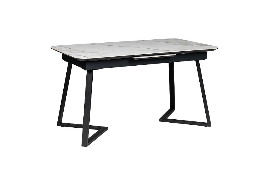 Стол Роналдо раздвиж. 140-180 Керамогранит Светлый Мрамор