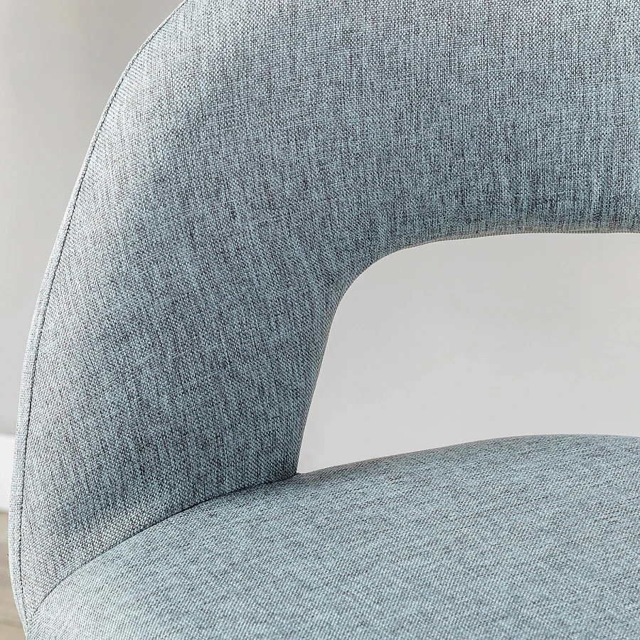 Кресло полубар Hugs св.сер/Линк золото - фото 9