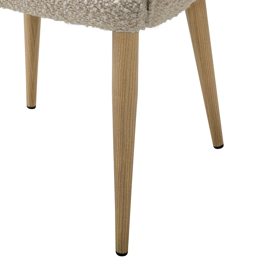 Стул Ralf Vent бежевый/нат.дуб - фото 4