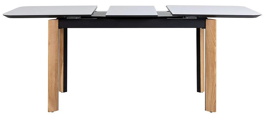 Стол раскл. Combi Glass  120-150 Automatic Natur/Light matte glass - фото 3