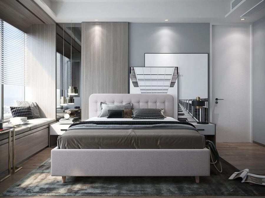 Кровать Лион 160х200 цвета тёмный шоколад - фото 2