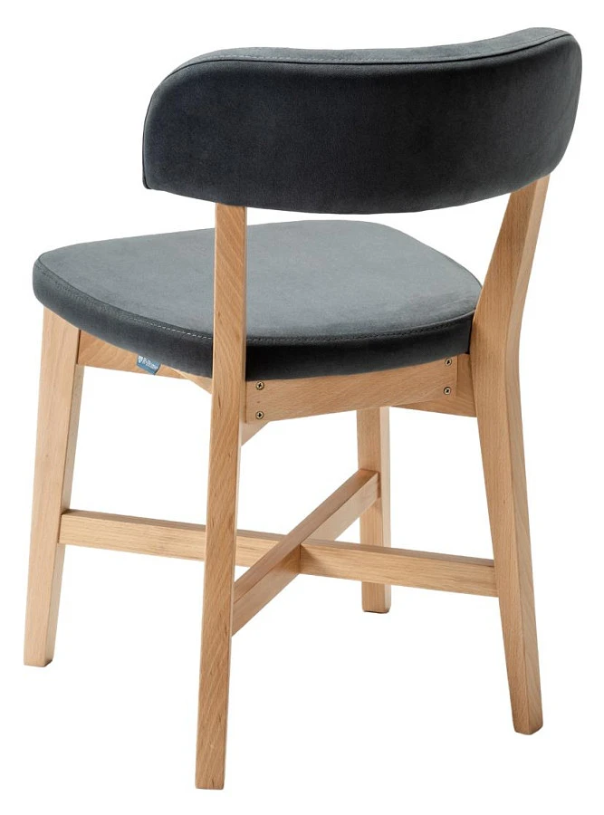 Стул Frank Pro Diag Grey/Натуральный бук - фото 4