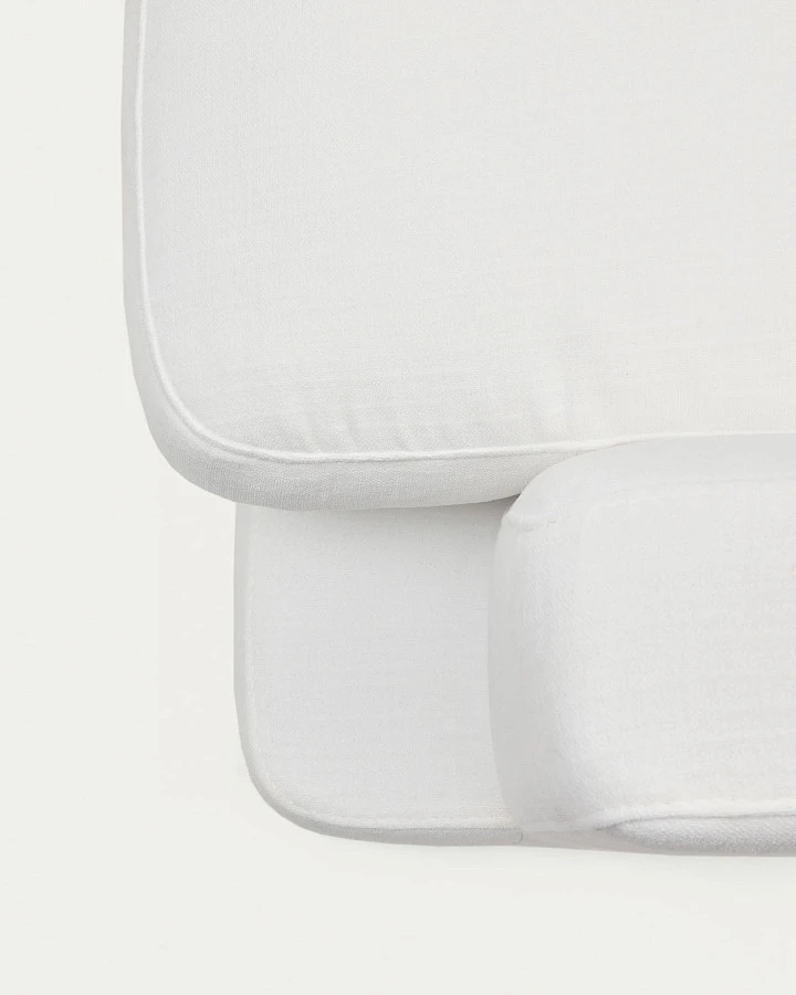 Gala 4-местный диван с левым шезлонгом белый 300 см - фото 16