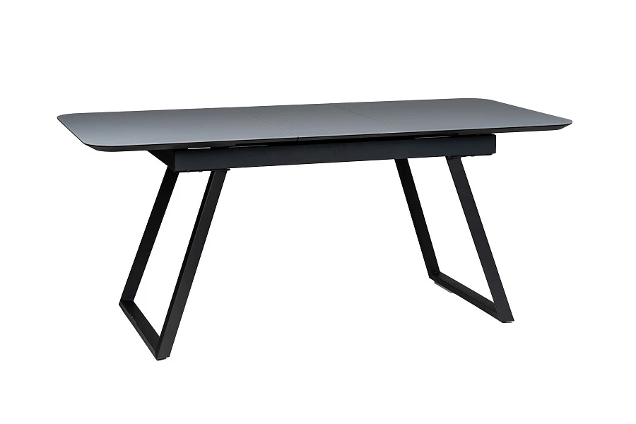 Стол Пеле 120-150 Automatic Dark matte glass - фото 9