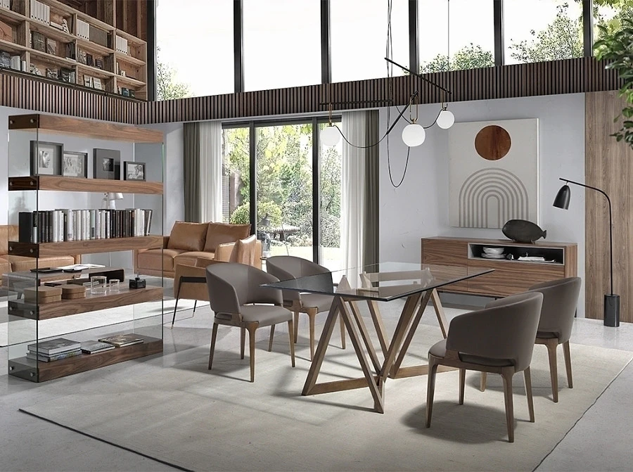 Стул 4108/ACH21093 из экокожи и основой из массива ясеня - фото 4