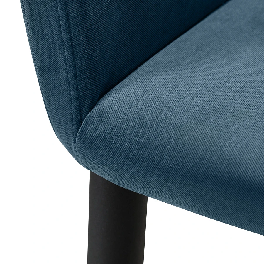 Кресло Бар.Oscar Diag blue/черный - фото 5