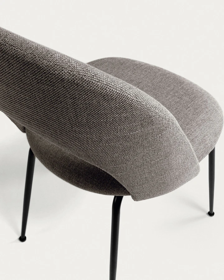 Стул Mahalia светло-серый - фото 9