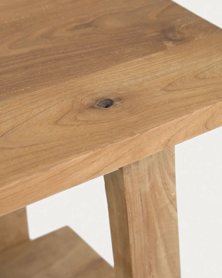 Подставка для ног Safara из переработанного тика 50 x 32 см - фото 8