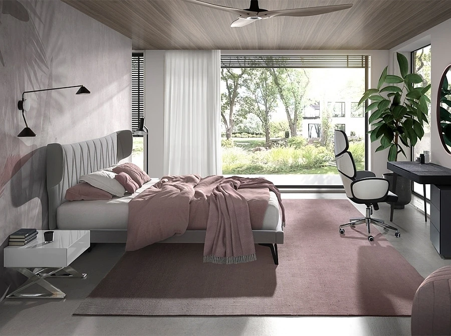 Офисное кресло 4142/MLM611467 из св.-серой ткани - фото 6