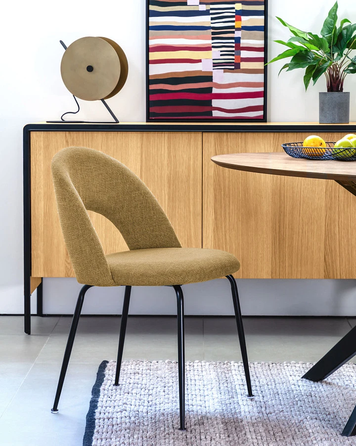 Стул Mahalia горчичный - фото 3