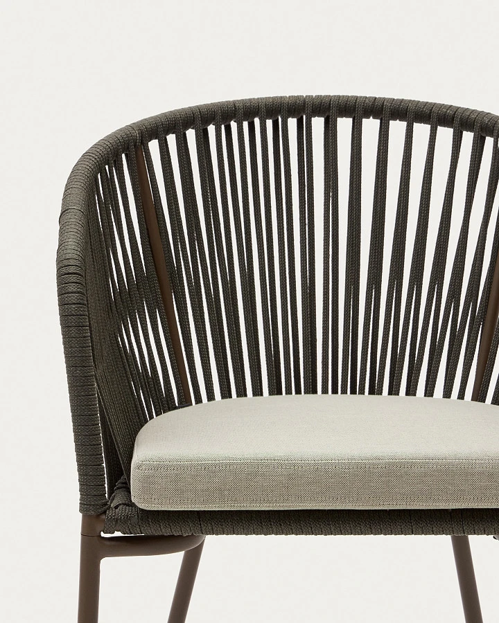 Стул Yanet из зеленой веревки - фото 8