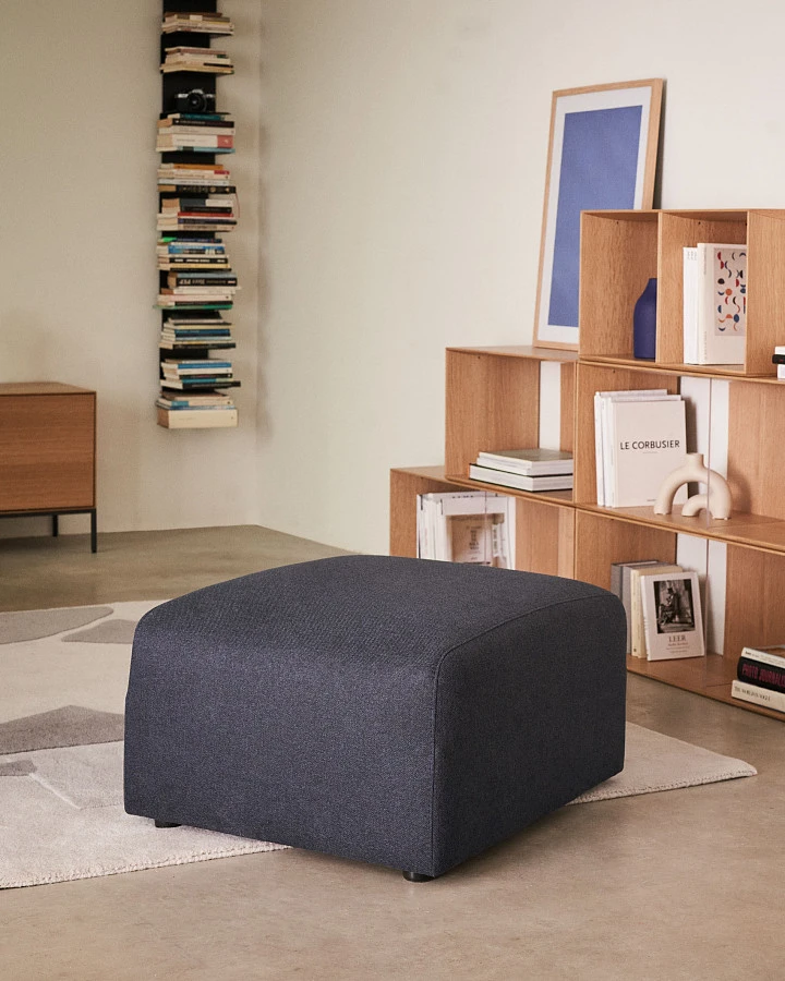 Neom Подставка для ног синего цвета 75 x 64 см - фото 3