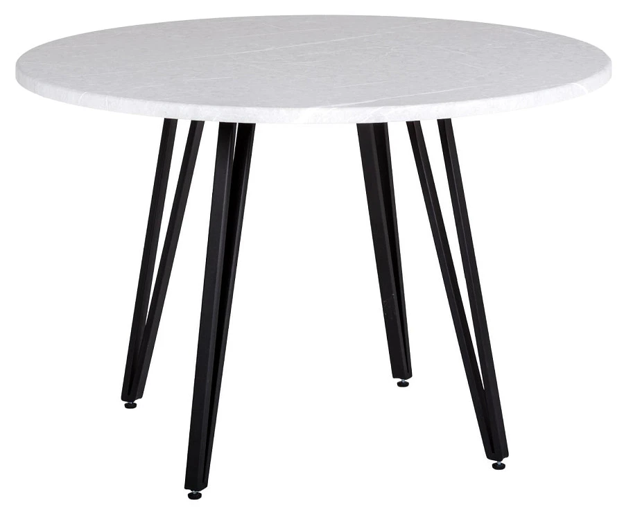 Стол Диего D110 мрамор бьянко
