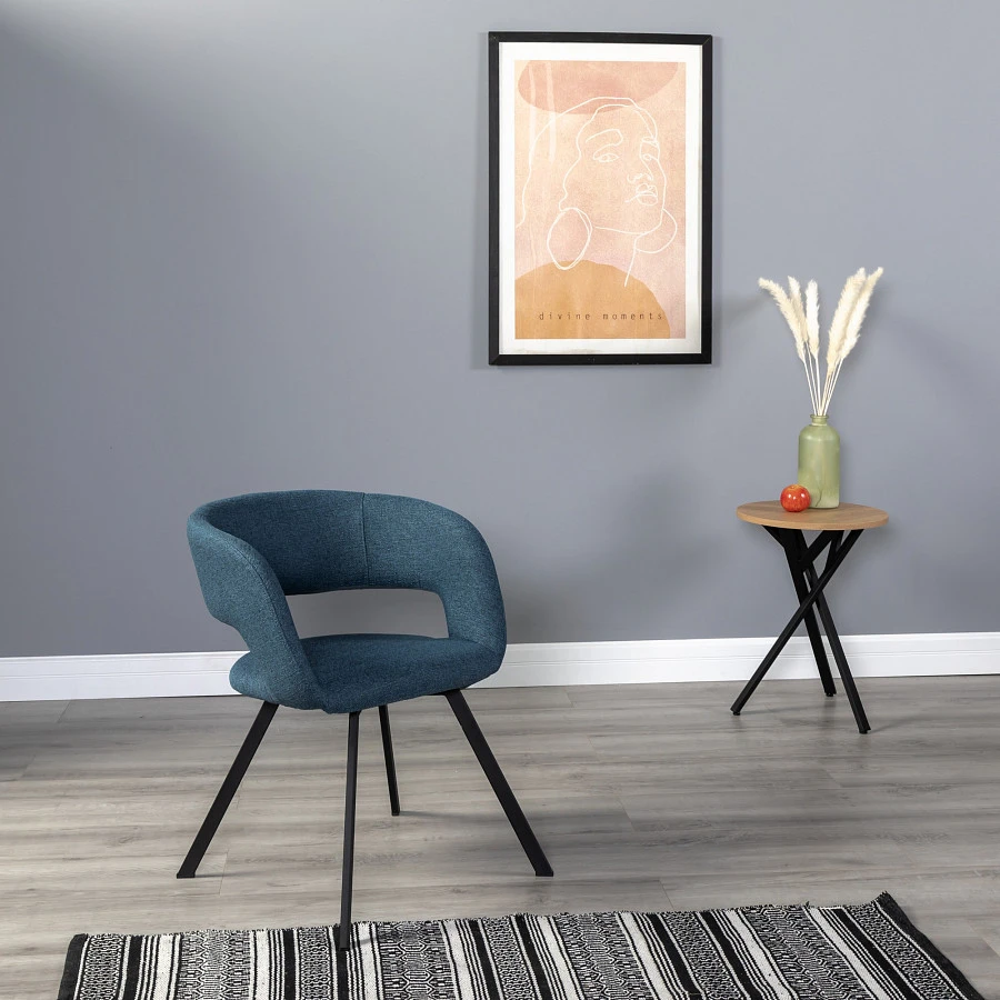 Кресло Hugs синий/Арки - фото 7