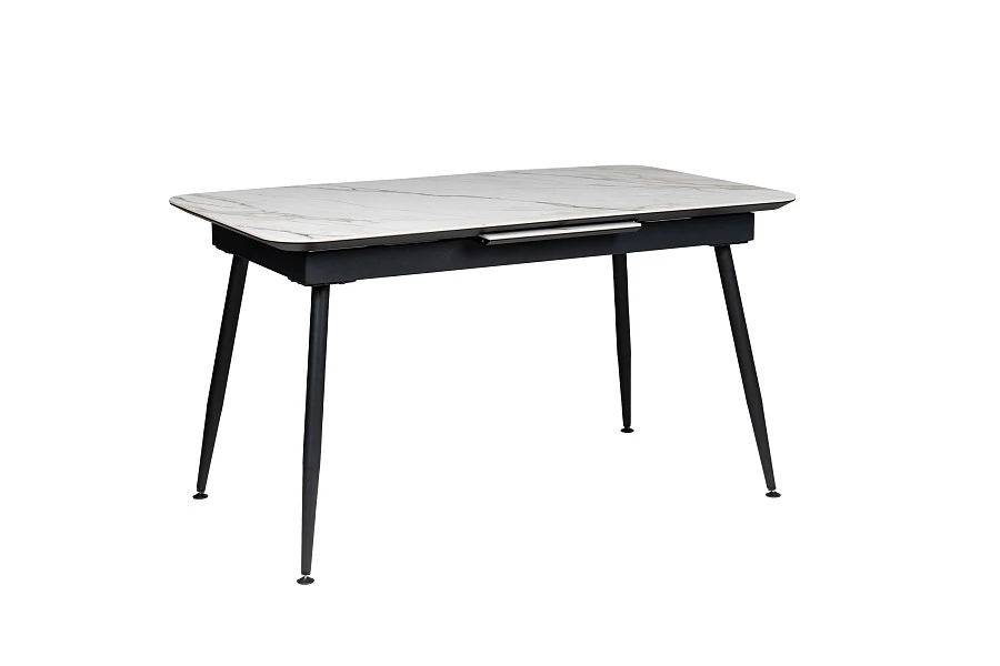Стол Месси раздвиж. 120-150 Керамогранит Светлый Мрамор