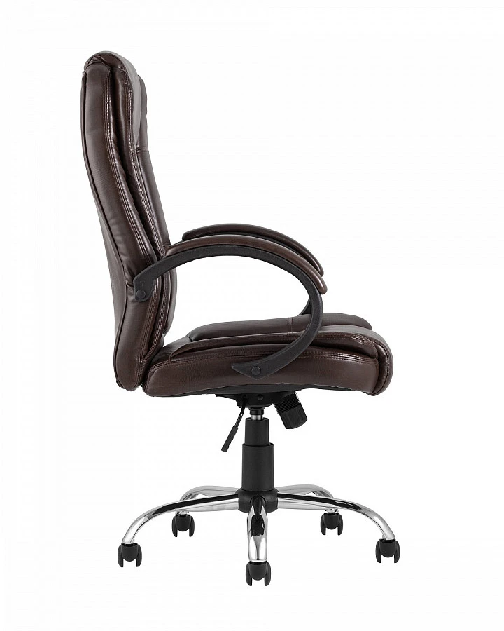 Кресло руководителя TopChairs Atlant коричневое - фото 2